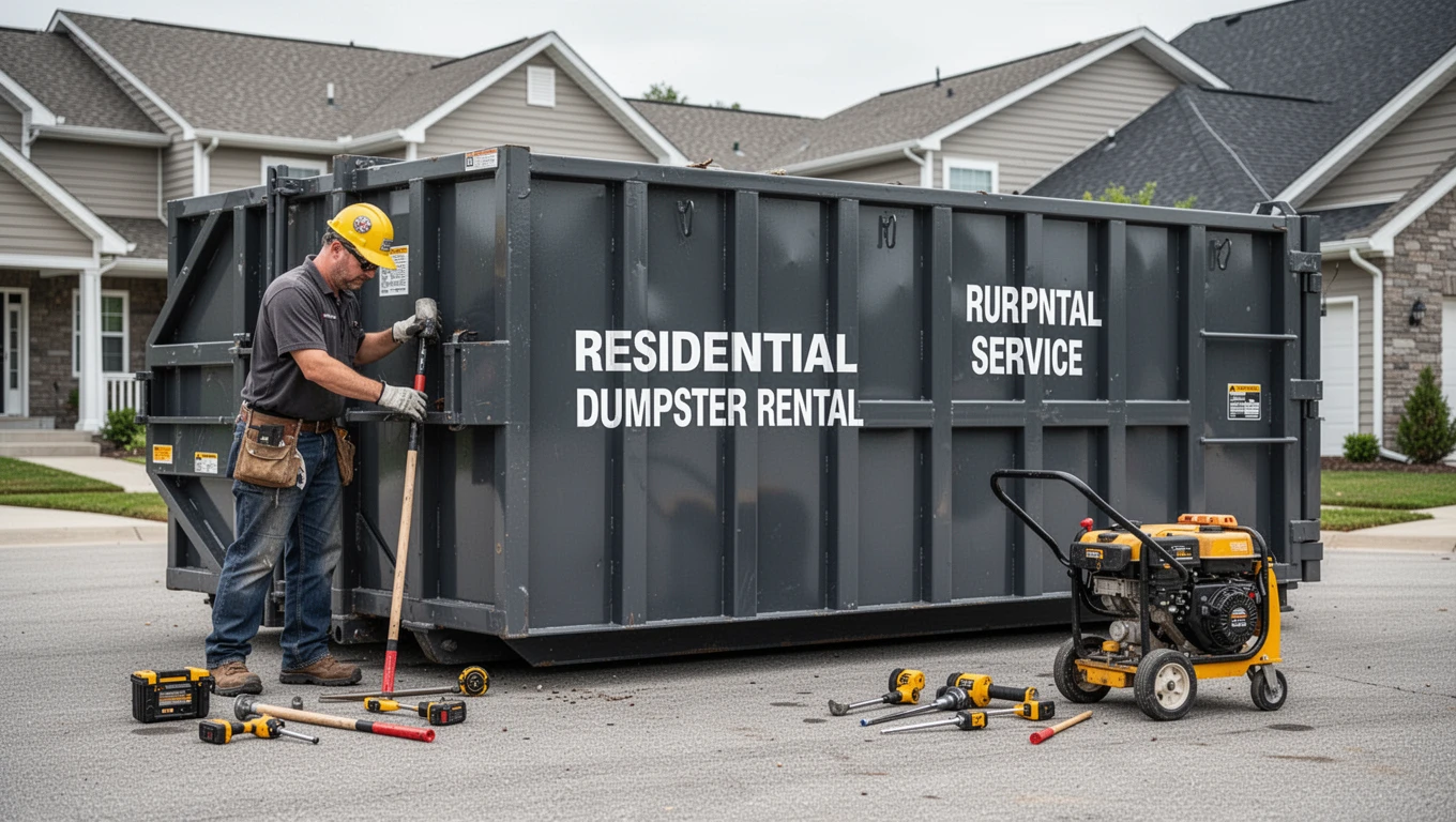 Residential Dumpster Rental